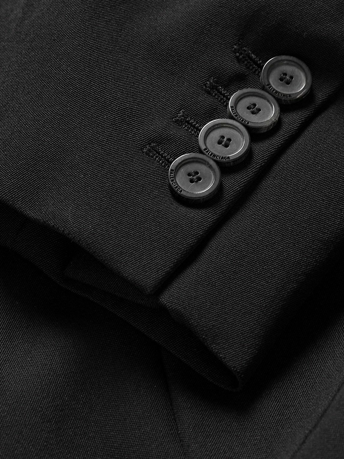 Balenciaga - Oversized Logo-Appliquéd Cotton-Drill Coat
