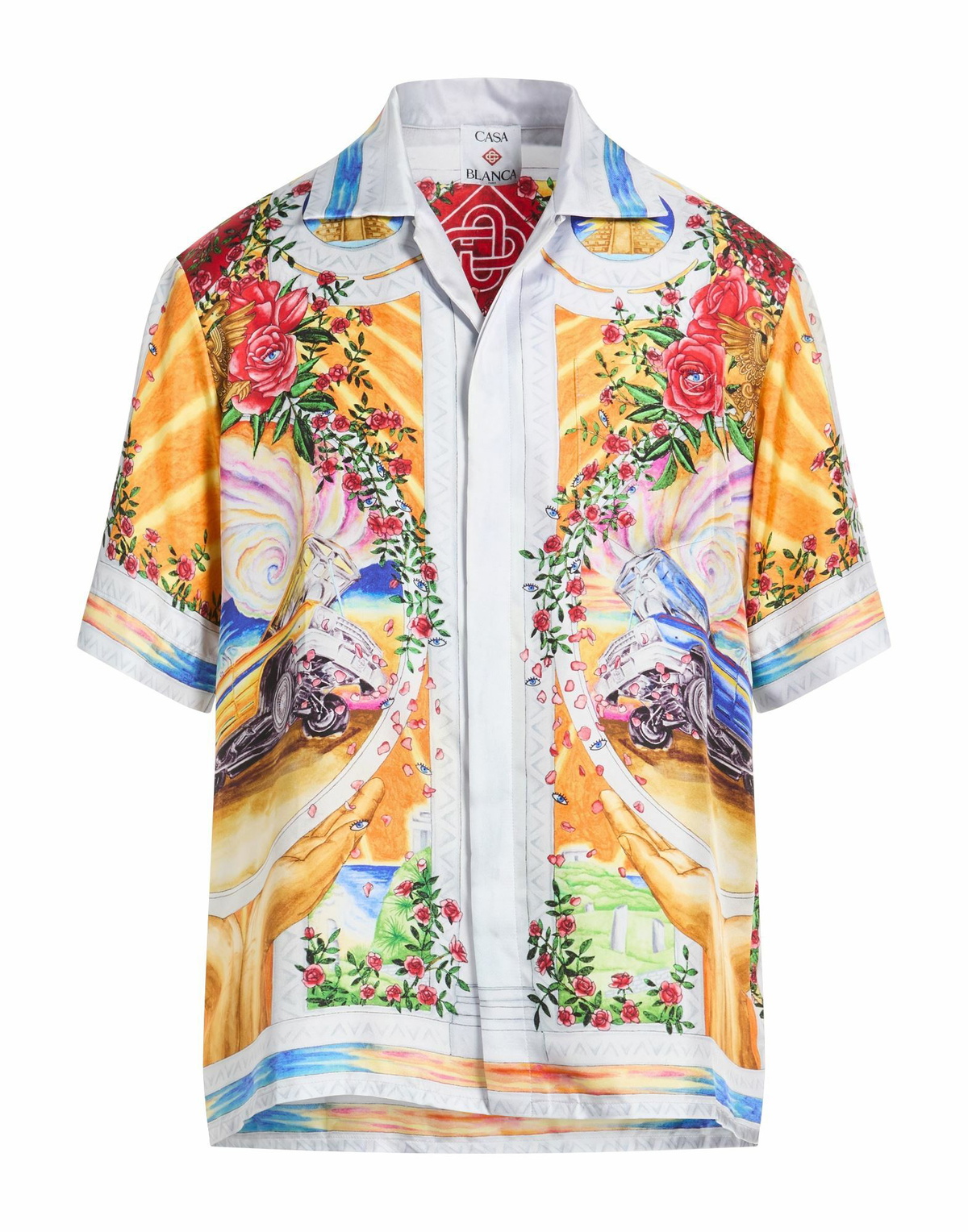 Casablanca Mens Shirt Light in Grey