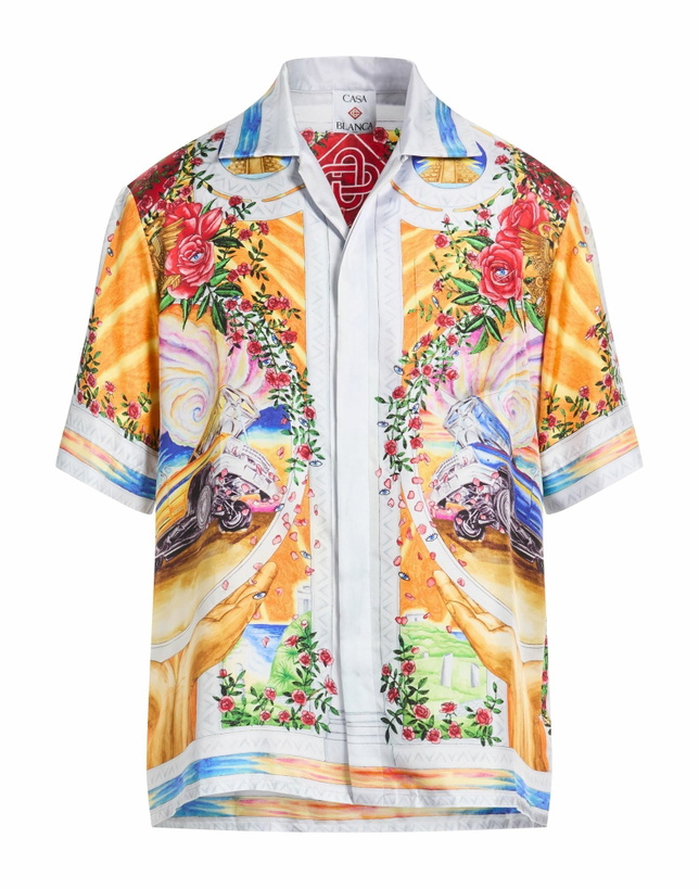 Photo: Casablanca Mens Shirt Light in Grey