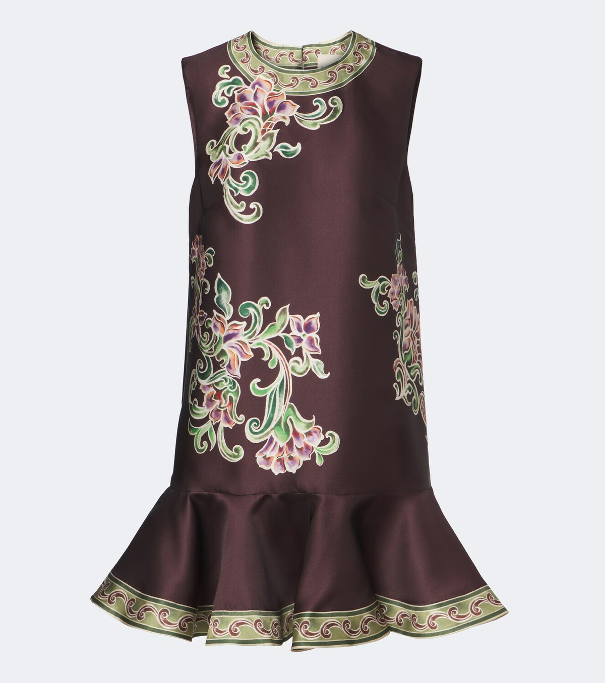 Alémais Josie floral ruffled minidress