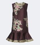 Alémais Josie floral ruffled minidress