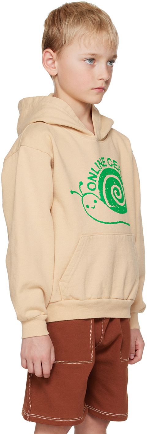Kids Explore Graphic Hoodie- Biscay Green