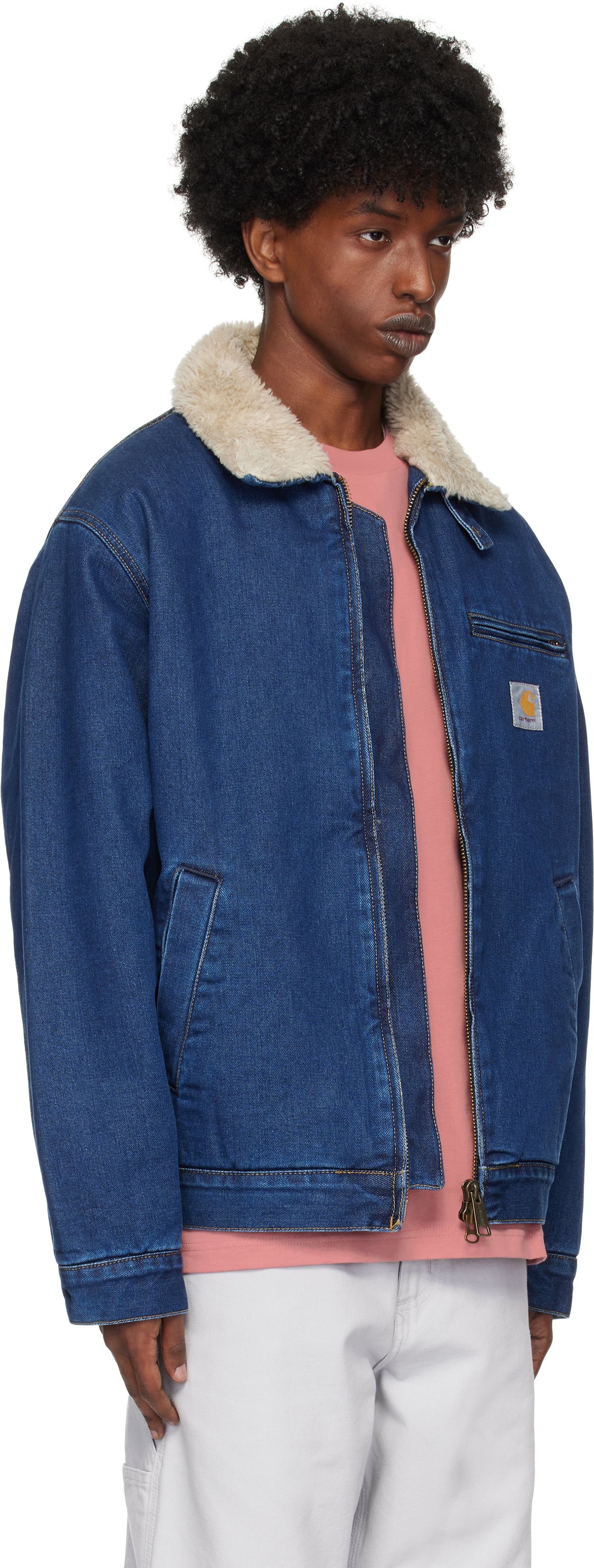 Carhartt Work In Progress Blue Herald Denim Jacket Carhartt WIP