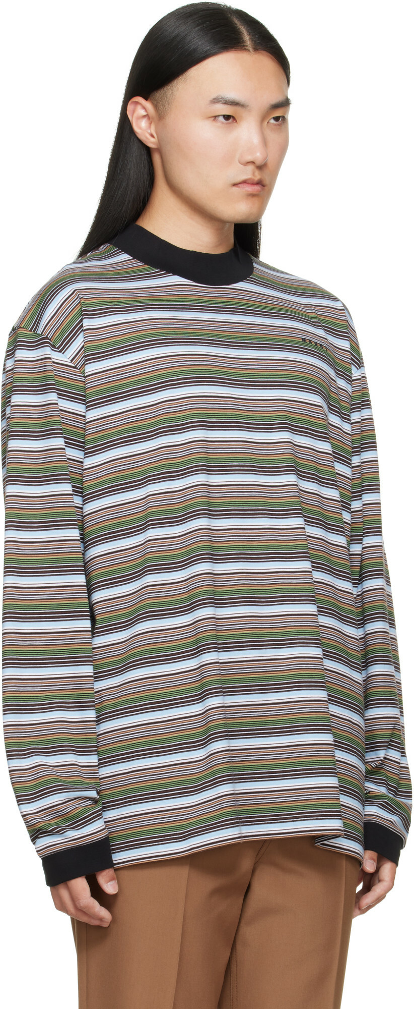 Marni Multicolor Striped T-shirt