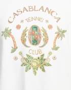 Casablanca Mens Sweatshirt in White