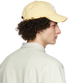 Y-3 Yellow SQL Logo Cap