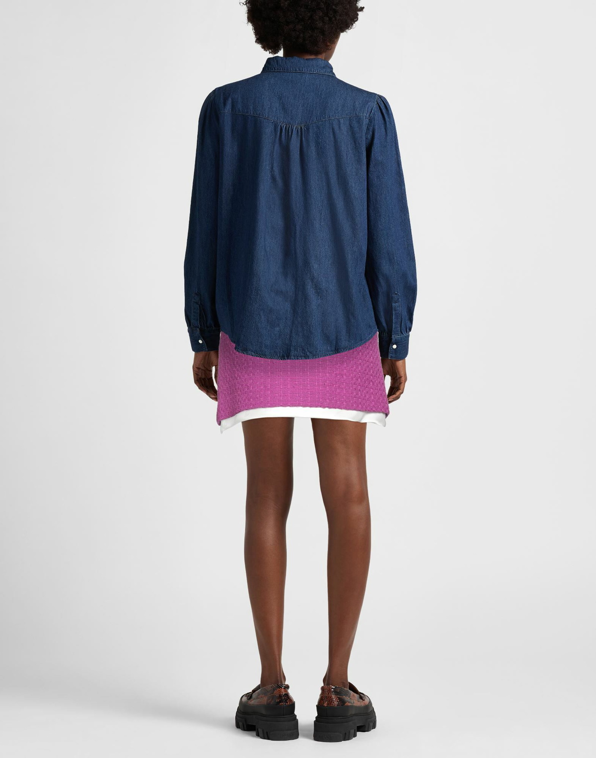 Maje Womens Mini skirt in Purple