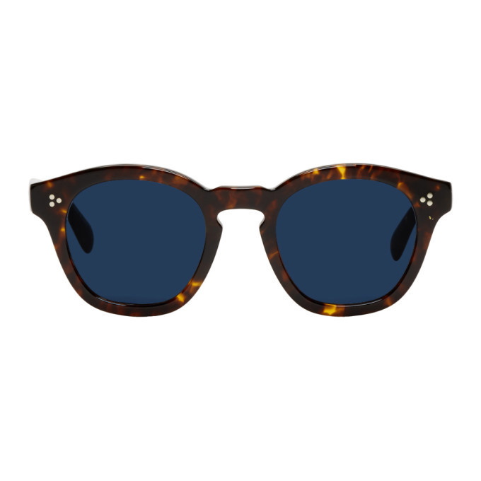 Photo: Oliver Peoples Tortoiseshell and Blue Boudreau L.A. Sunglasses