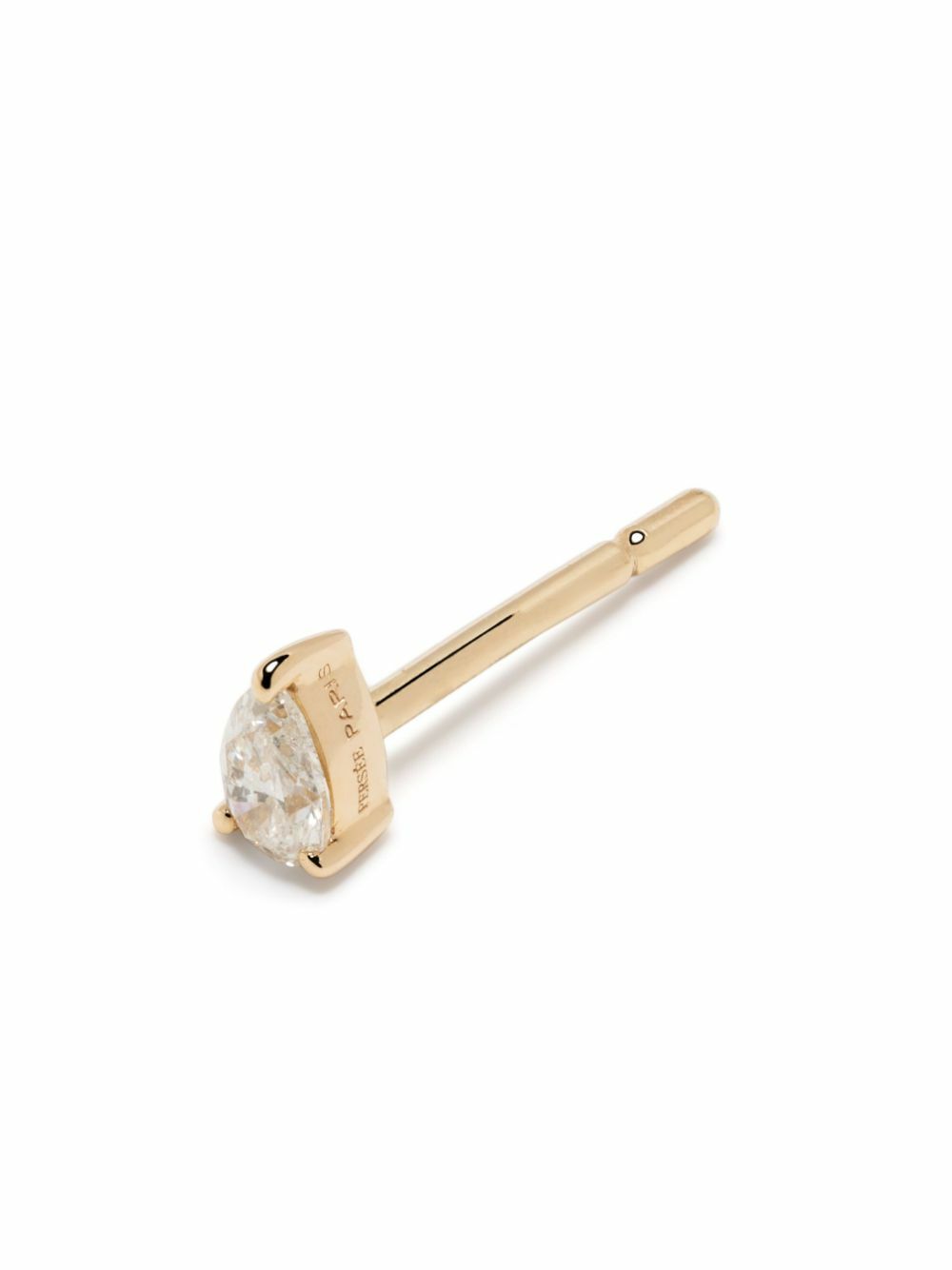 Persée 18K Yellow Gold Diamond Single Stud Earring