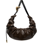 Diesel Brown Grab-D-Large Scrunched Bag