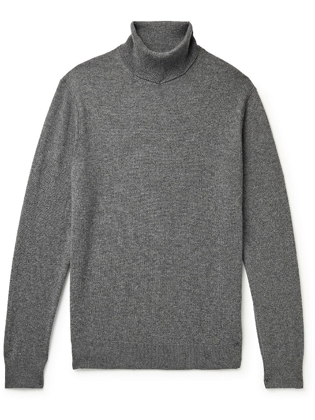 Photo: Club Monaco - Recycled Cashmere Rollneck Sweater - Gray