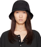 JACQUEMUS Black 'The Nylon' Bucket Hat
