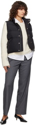 Dunst Black Quilted Down Vest