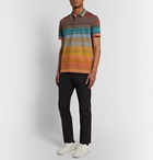 Missoni - Striped Cotton Polo Shirt - Multi