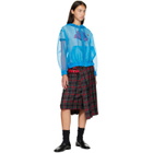 UNDERCOVER Red & Green UP2F1603 Midi Skirt