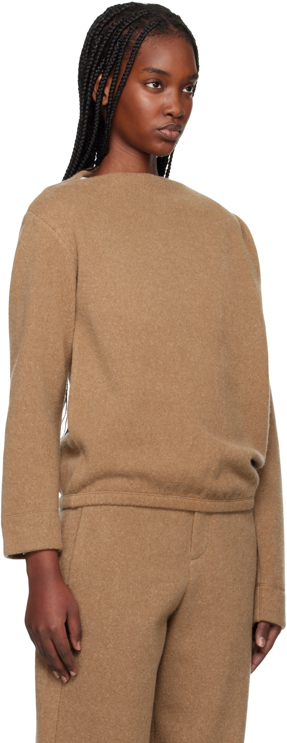 Max Mara Tan Oxa Sweatshirt