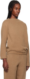 Max Mara Tan Oxa Sweatshirt