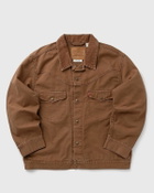 Levis WESTERN INSPIRED TRUCK Brown Mens Denim Jacket