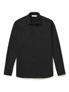 SAINT LAURENT - Slim-Fit Cotton Shirt - Black