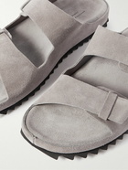 Officine Creative - Agora Suede Sandals - Gray