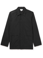 Dunhill - Logo-Embroidered Shell Overshirt - Black