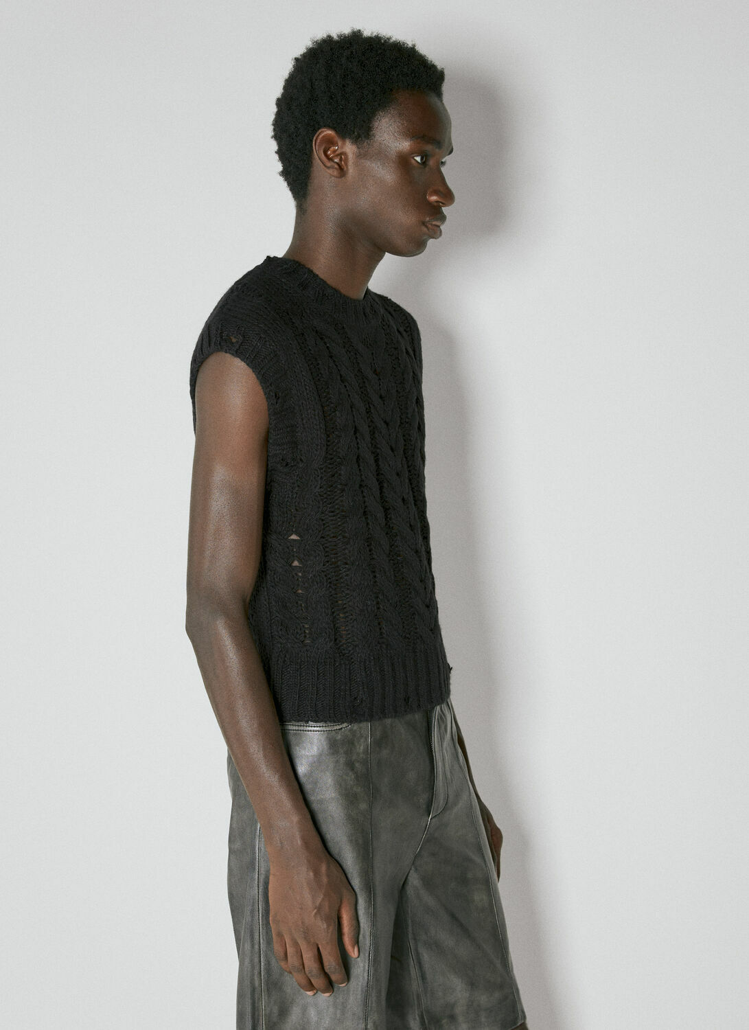 Han Kjøbenhavn Cable Knit Sweater Vest