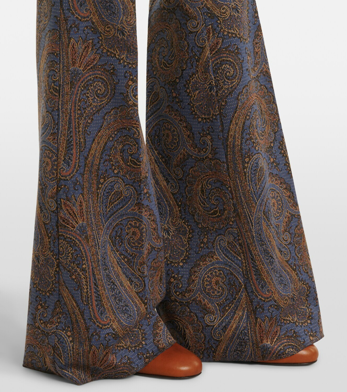 Etro Paisley flared pants
