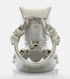 McQueen Crystal-embellished ring