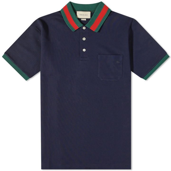 Photo: Gucci GRG Collar Polo