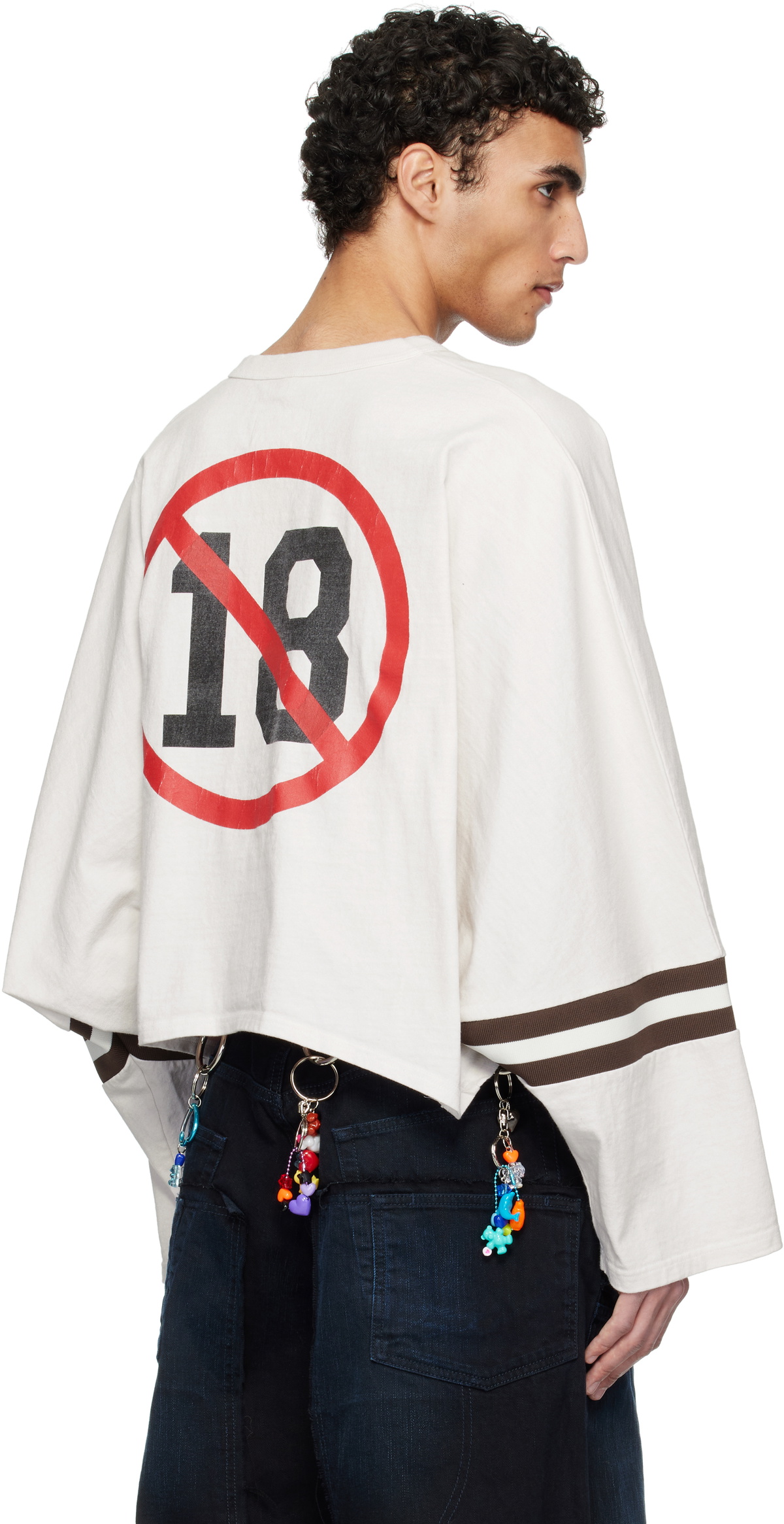 トップス doublet 25ss pz today your only fans doublet Off-White PZtoday Edition 'Only Fans' T-shirt Doublet