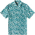Bode Men's Meadowlark Vacation Shirt in Blue Multi
