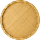 Soho Home Beige Pangbourne Rattan Tray