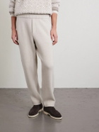 Loro Piana - Straight-Leg Wool-Blend Sweatpants - Neutrals