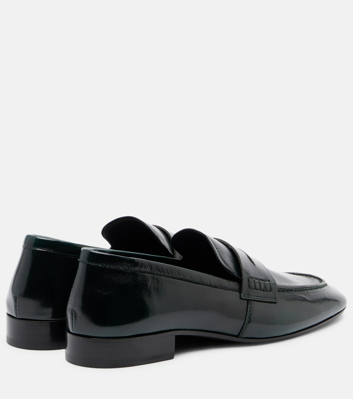 Dries Van Noten Patent leather penny loafers