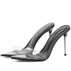 Femme LA Women's Azucar Slip On Heel in Noir Black