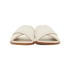 Maison Margiela Off-White Canvas Sandals