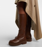 Gianvito Rossi Hiro leather knee-high boots