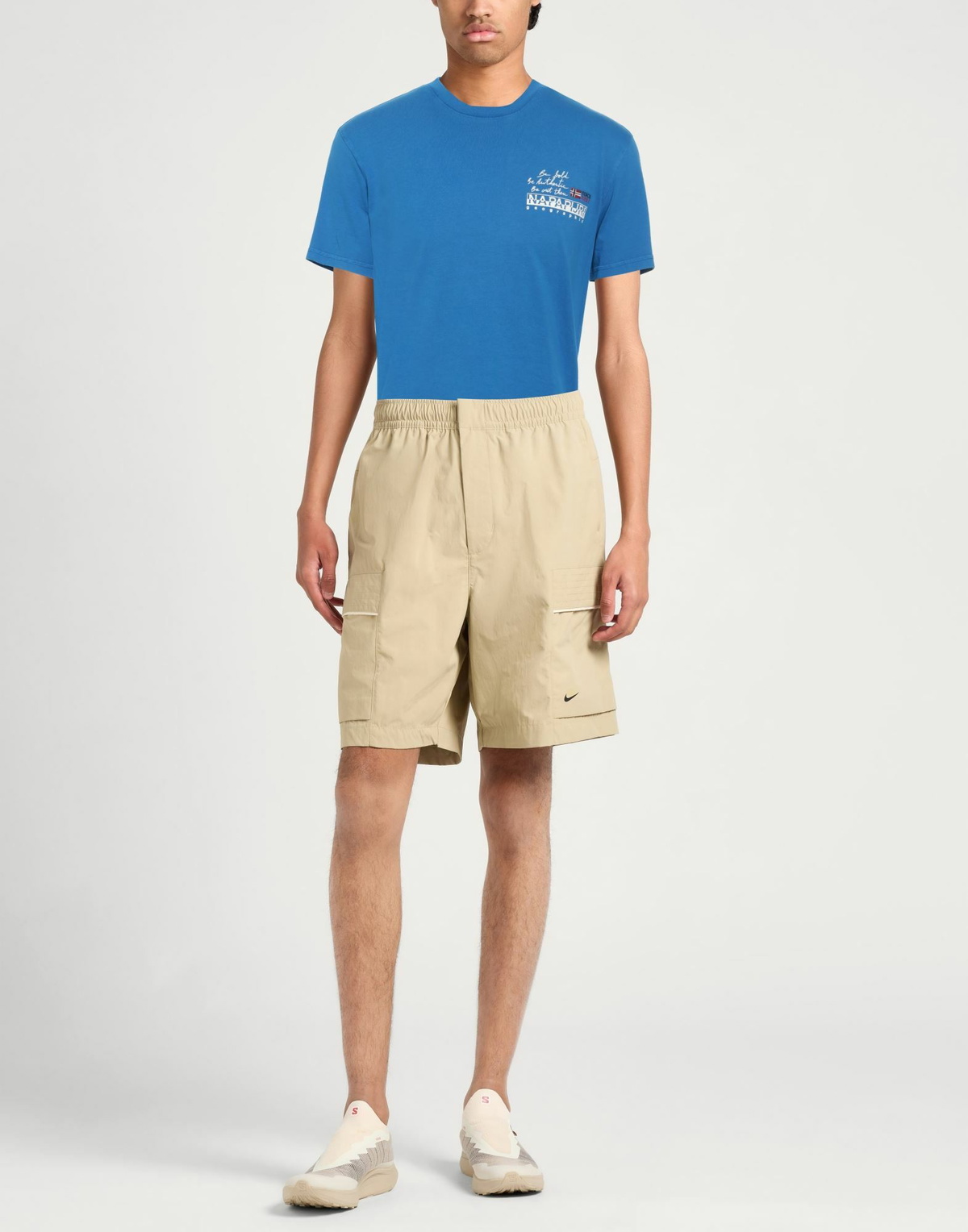 Napapijri Mens T-shirt in Azure