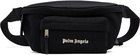 Palm Angels Black Logo Fanny Belt Bag
