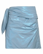 Jucca Womens Mini skirt in Light blue