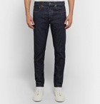 rag & bone - Fit 1 Skinny-Fit Selvedge Stretch-Denim Jeans - Dark denim