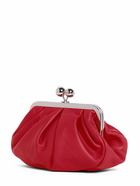 WEEKEND MAX MARA Prati Leather Clutch