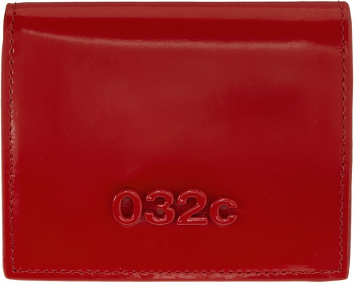Photo: 032c Red Leather Wallet