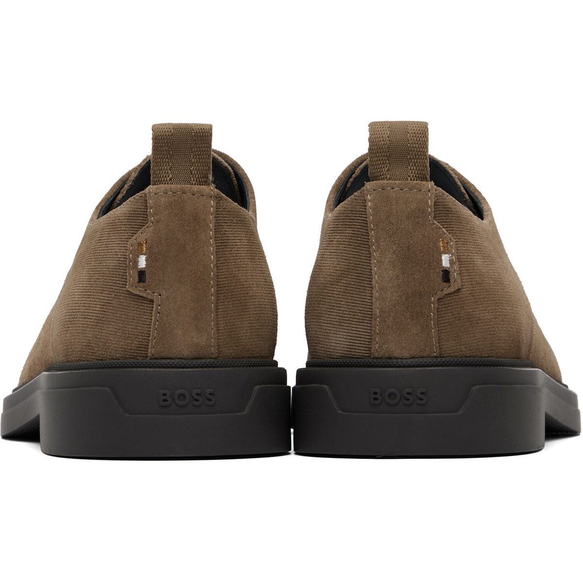 BOSS Brown Suede Derbys