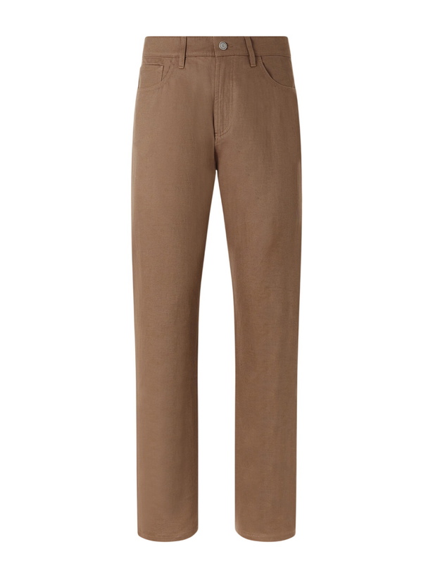 Photo: Ralph Lauren Purple label - Straight-Leg Jeans - Brown