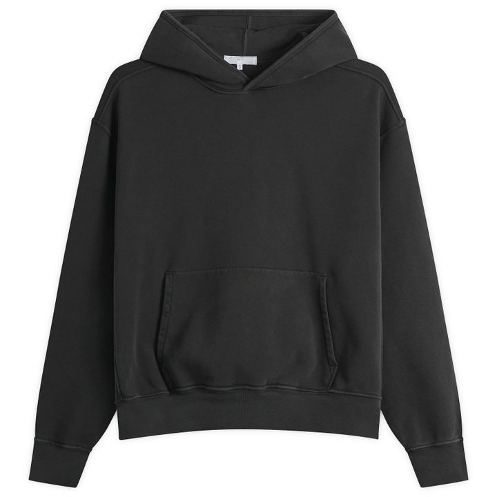Photo: Lady White Co. Men's Mini Hoodie in Pigment Charcoal