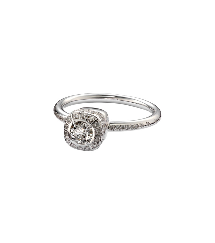Photo: Pomellato Nudo Petit 18kt white gold (750/1000) ring with diamonds