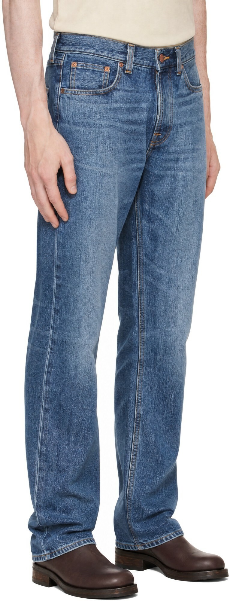 Nudie Jeans Blue Rad Rufus Jeans