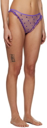 Le Petit Trou Purple Amour Briefs
