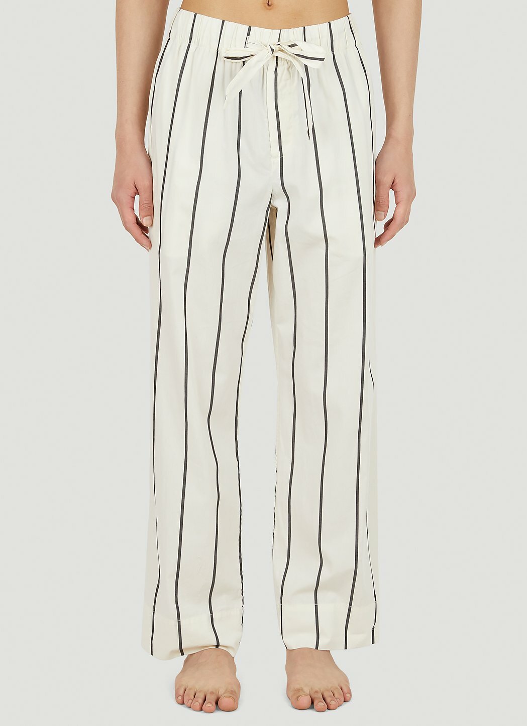 Tekla Striped Drawstring Pyjama Pants